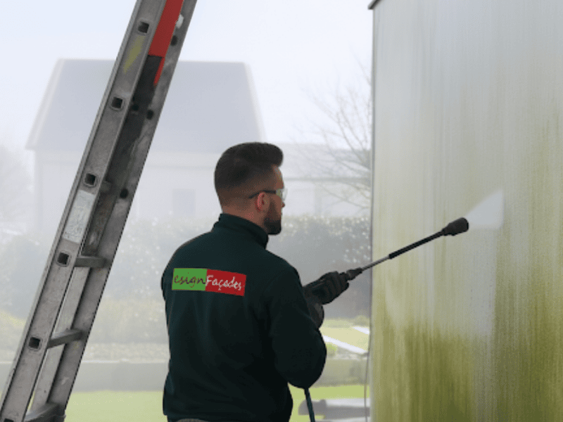 Nettoyage de façade de travaux professionnels à Orthez