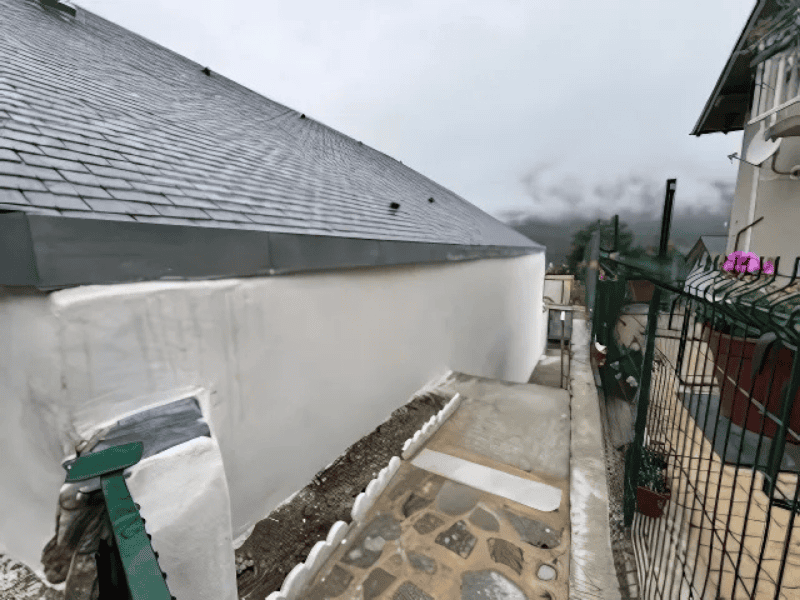 renovation de façade sur la cote basque